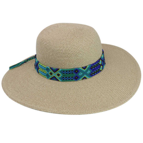 Pavo Real | Sombrero artesanal | Filtro solar UPF50+ | illums uv